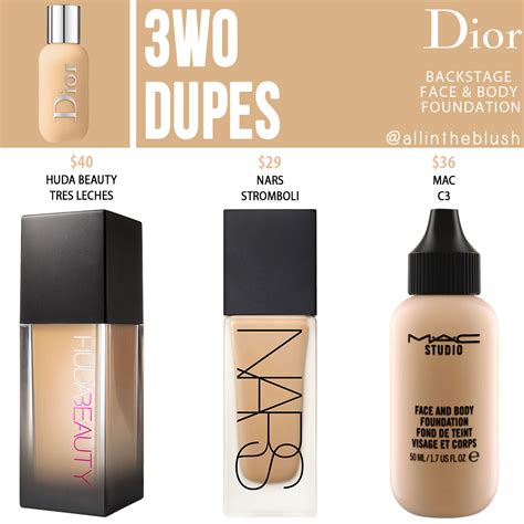 dupe dior backstage foundation|dior backstage foundation samples.